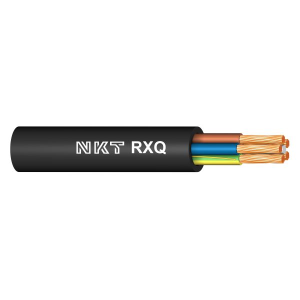 NKT TFX420113 Jordkabel RXQ, 0.6/1KV 3G1.5 mm², 500 m trumma