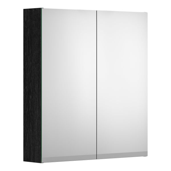 Gustavsberg Artic Spegelskåp svart, 60 cm