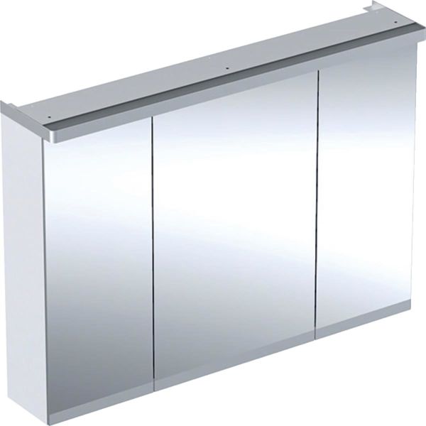 Ifö Vinta Art Spegelskåp belysning och 3 dörrar, vit 90 cm