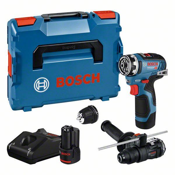 Bosch GSR 12V-35 FC Skruvdragare med batteri och laddare