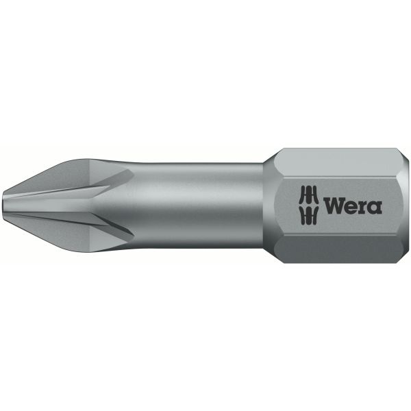 Wera 855/1 TZ/Z Bits 25 mm, 1/4" sexkantfäste Storlek 2