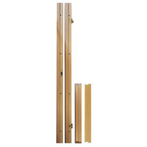 Komplett karmset med tröskelplatta & tätninglist - Ekfanér - Tröskelplatta 9 mm, 92 mm - Dörrkarmar, Innerdörrar, Dörrar &am