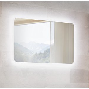 Spegel Nature LED - 50 x 60 cm - Badrumsspeglar, Badrumsmöbler