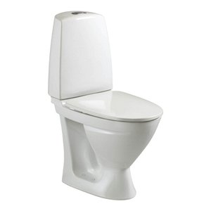 Ifö Sign WC-stol 6862 Vit med Ifö Sign mjuksits vit - Toalettstolar, Toaletter