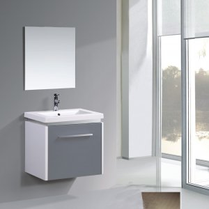 Badrumsmöbler MF-1503 - Tvättställ med spegel - Badrumspaket, Badrumsmöbler