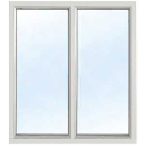 Fast fönster med bågpost - Aluminium - 3-glas U-värde 1,1 - Klarglas, 10x4 - Fasta fönster, Fönster