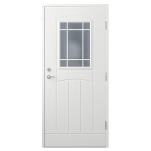 Ytterdörr Everlyn med glas - SP22 + Tryckespaket - Ytterdörrar med fönster, Enkelytterdörrar, Ytterdörrar, Dörrar & portar