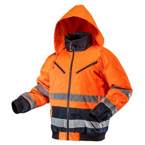 Arbetsjacka, orange - L - Arbetsjackor, Arbetskläder & skyddsutrustning