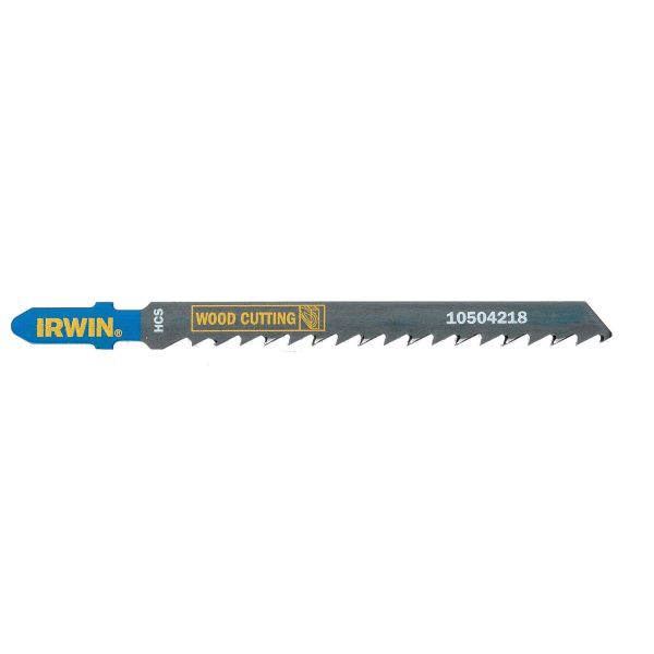 Irwin 10504218 Sticksågsblad T-fäste, 100 mm, 6 TPI, 5-pack