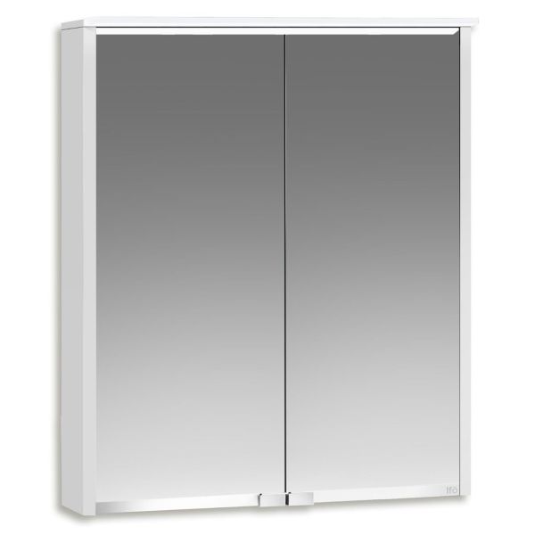 Ifö Option Bas 50 Badrumsskåp vit, med spegel och belysning 500 mm