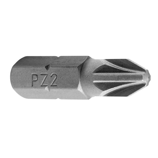 Ironside 201637 Bits pozidriv, 1/4", 25 mm, 10-pack PZ3