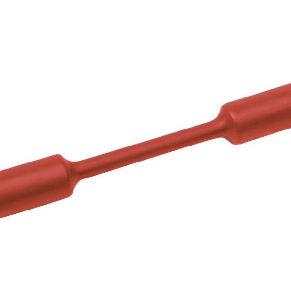 Hellermann Tyton TF31 Krympslang röd, 30 m 1,5/0,5 mm