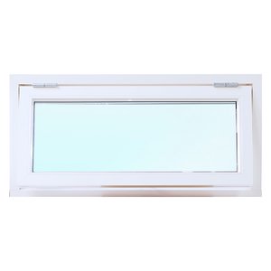 3-glas överkantshängt aluminiumfönster utåtgående - U-värde 1,1 - Klarglas, 6x4 - Källarfönster, Fönster