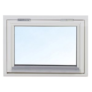 3-glas överkantshängt träfönster - 1-Luft - Klarglas, 6X4 Överhängd - Källarfönster, Fönster