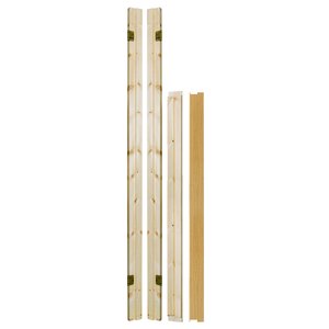 Komplett karmset till pardörr med tröskelplatta - Furu - Tröskelplatta 9 mm, 92 mm - Dörrkarmar, Innerdörrar, Dörrar & porta