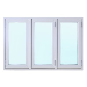 3-glas aluminiumfönster utåtgående - 3-Luft - U-värde 1,1 - Klarglas, 14x5 - Treglasfönster, Fönster