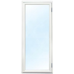 Fönsterdörr - Helglasad 3-glas - Aluminium - U-värde: 1,1 - Klarglas, Högerhängd - Altandörrar, Ytterdörrar, Dörrar & portar